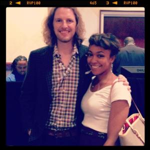 Matt Mullenweg and Erica Hilton